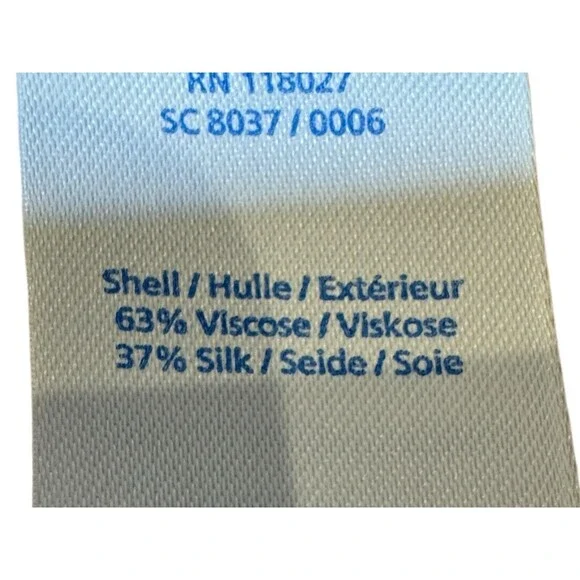 Boden Light Pink Viscose & Silk Blend Short Sleeve Blouse NWT Women's Sz US 14R - Picture 4 of 5